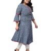 Yash Gallery Women's Blue Cambric Cotton Print... - Image 3