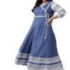 Yash Gallery Women's Cotton & Cotton Slub Ikat... - Image 3