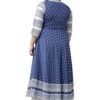 Yash Gallery Women's Cotton & Cotton Slub Ikat... - Image 4