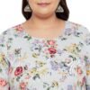 Tissu Plus Size Women's Multicolored Floral Pr... - Image 5