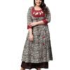 Yash Gallery Women's Cotton Floral Printed Ana... - Image 3