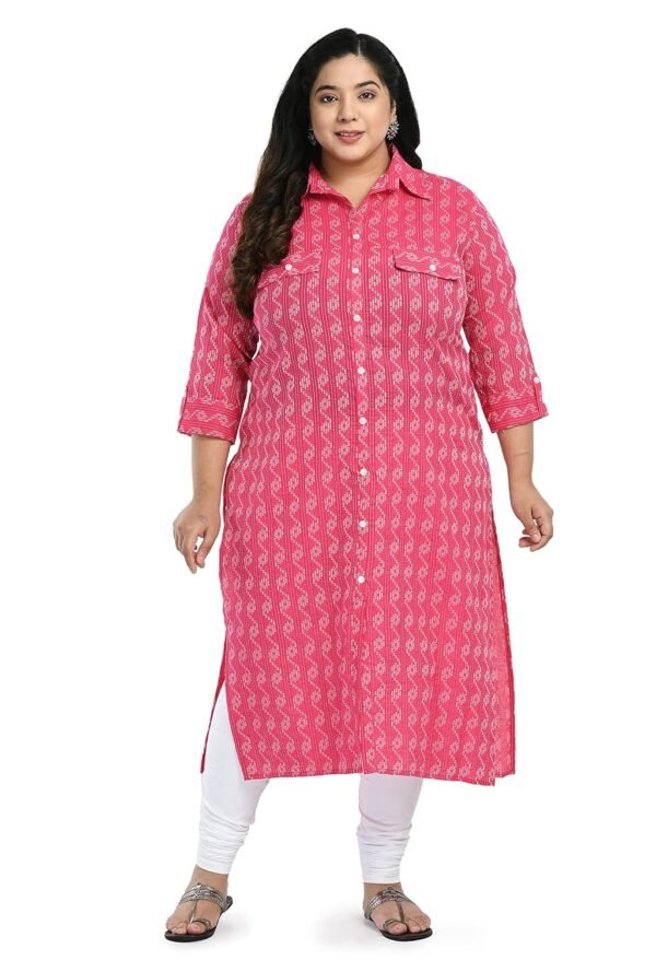 AnjuShree Choice Women Printed Plus Size Cotto...