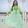 Yash Gallery Women's Cotton Tie Dye Printed An... - Image 3