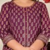 Yash Gallery Women's Cotton Gold Printed Anark... - Image 6